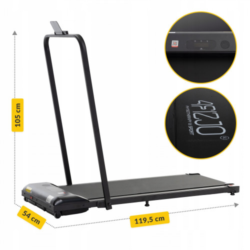 Беговая дорожка  4FIZJO TM Light - фото №2